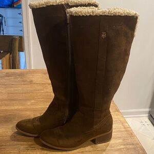Tommy Hilfiger Dark Brown Winter Boots